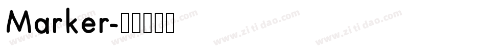 Marker字体转换