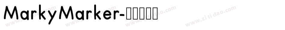 MarkyMarker字体转换