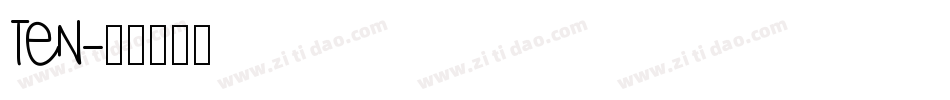 TEN字体转换