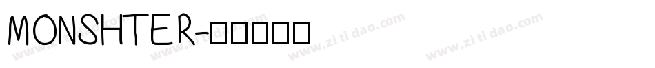 MONSHTER字体转换