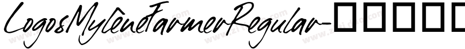 LogosMylèneFarmerRegular字体转换