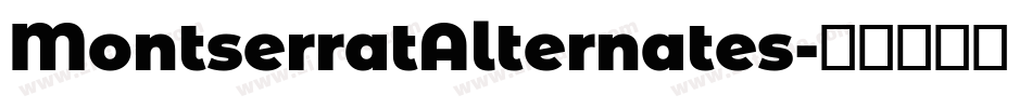 MontserratAlternates字体转换 MontserratAlternates字体转换