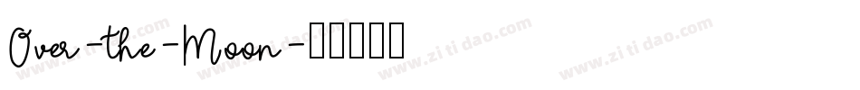 Over-the-Moon字体转换