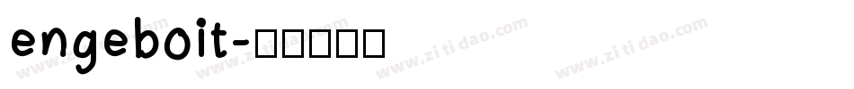 engeboit字体转换
