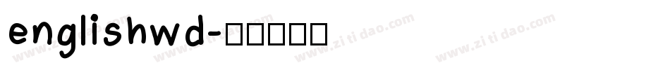 englishwd字体转换
