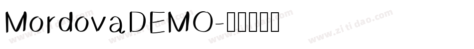 MordovaDEMO字体转换