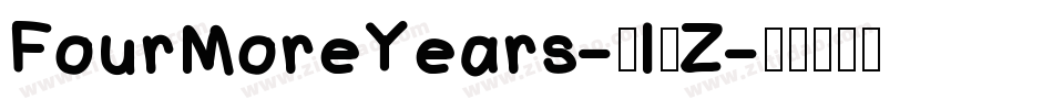FourMoreYears-3l3Z字体转换