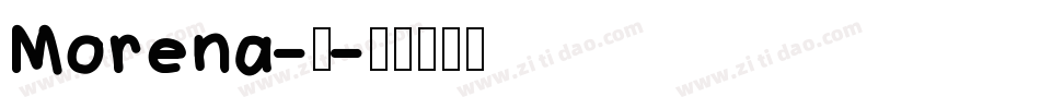 Morena-6字体转换