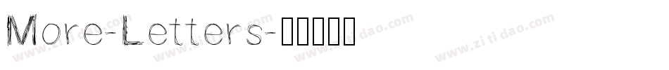 More-Letters字体转换