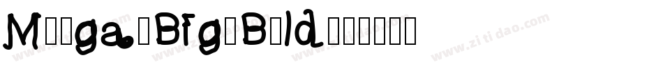 MorganBig-Bold字体转换