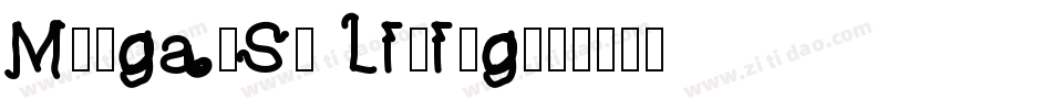 MorganSnLining字体转换