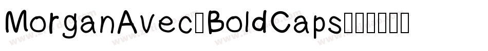 MorganAvec-BoldCaps字体转换