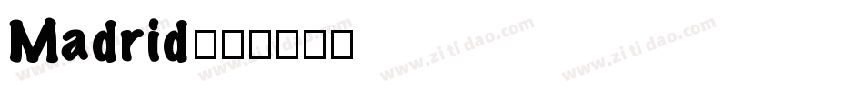 Madrid字体转换