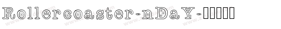 Rollercoaster-nDaY字体转换