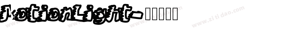 MotionLight字体转换