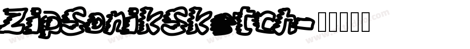 ZipSonikSketch字体转换