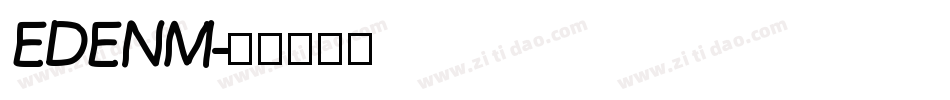 EDENM字体转换