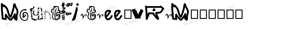 Mountfirtree-vRrM字体转换