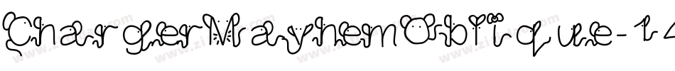 ChargerMayhemOblique-14oL字体转换