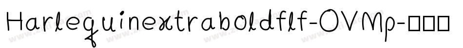 Harlequinextraboldflf-OVMp字体转换