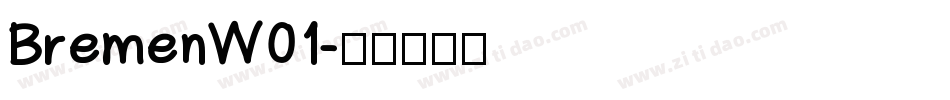 BremenW01字体转换