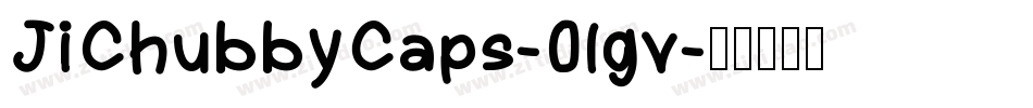 JiChubbyCaps-0lgv字体转换