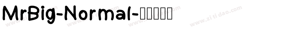 MrBig-Normal字体转换