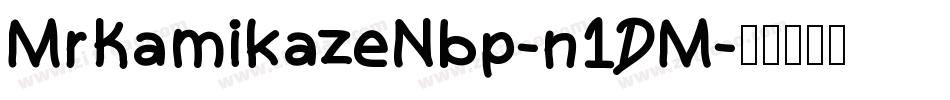 MrKamikazeNbp-n1DM字体转换