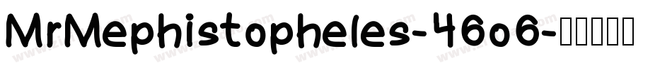 MrMephistopheles-46o6字体转换