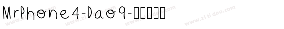 MrPhone4-Dao9字体转换
