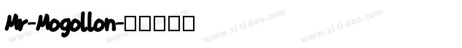 Mr-Mogollon字体转换