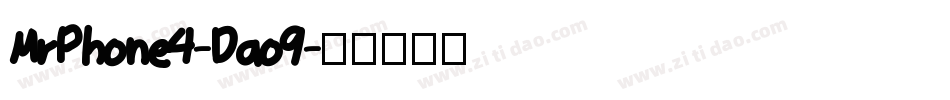 MrPhone4-Dao9字体转换