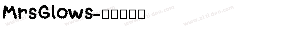 MrsGlows字体转换