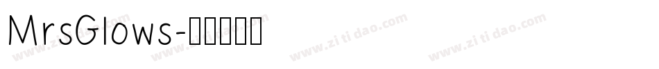 MrsGlows字体转换