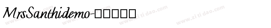 MrsSanthidemo字体转换