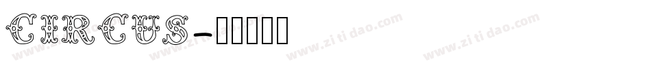 CIRCUS字体转换