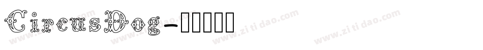 CircusDog字体转换