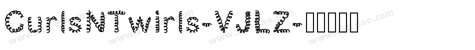 CurlsNTwirls-VJLZ字体转换