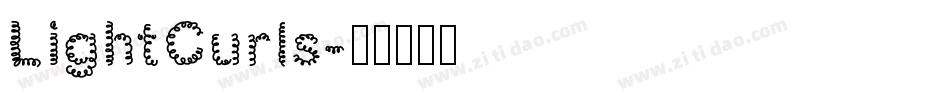 LightCurls字体转换