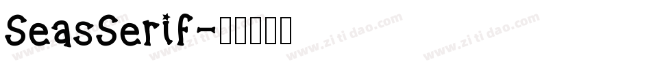 SeasSerif字体转换