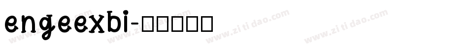 engeexbi字体转换