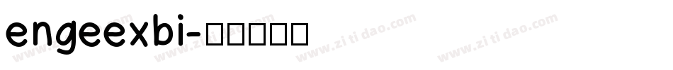 engeexbi字体转换