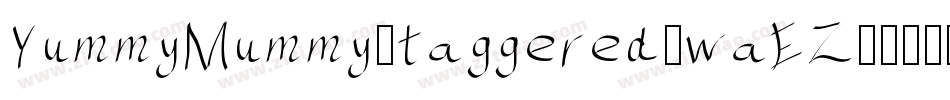 YummyMummyStaggered-waEZ字体转换