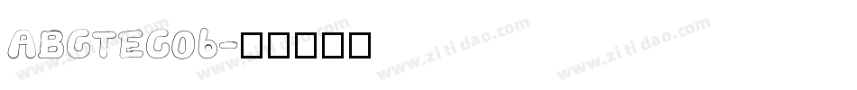 ABCTEC06字体转换