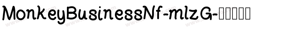 MonkeyBusinessNf-mlzG字体转换