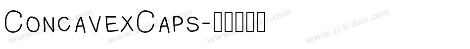 ConcavexCaps字体转换