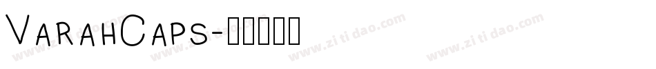 VarahCaps字体转换