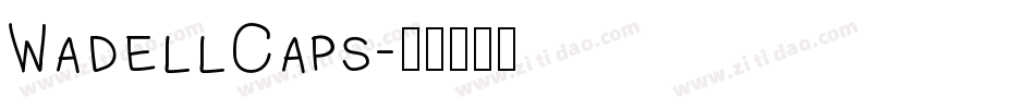 WadellCaps字体转换