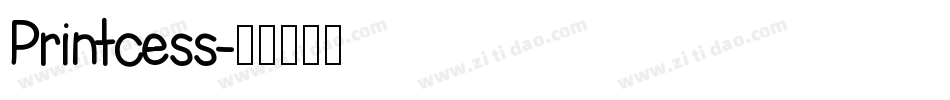 Printcess字体转换