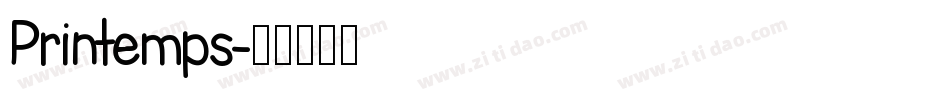 Printemps字体转换